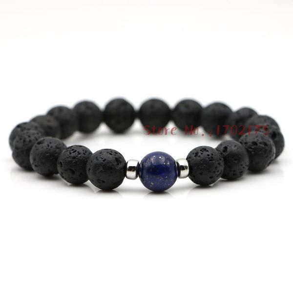 beaded, strands men lava stone bracelets black natural powerful male wristband with lapis lazuli bead handmade jewelry bijoux
beaded, strands men lava stone bracelets black natural powerful male wristband with lapis lazuli bead handmade jewelry bijoux