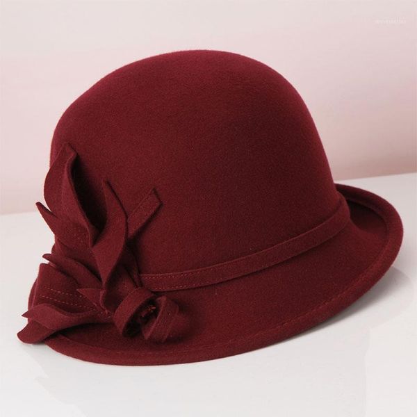 lady wool fedroas hats girls fashion dome cap female restoring ancient fedoras hats elegant stereo flower fisherman hat b-89121, Blue;gray
lady wool fedroas hats girls fashion dome cap female restoring ancient fedoras hats elegant stereo flower fisherman hat b-89121, Blue;gray