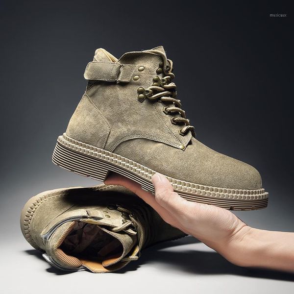 boots men winter suede leather boots men ankle fashion outdoor lace up high sneakers shoes motorcycle footwear s51, Black
boots men winter suede leather boots men ankle fashion outdoor lace up high sneakers shoes motorcycle footwear s51, Black