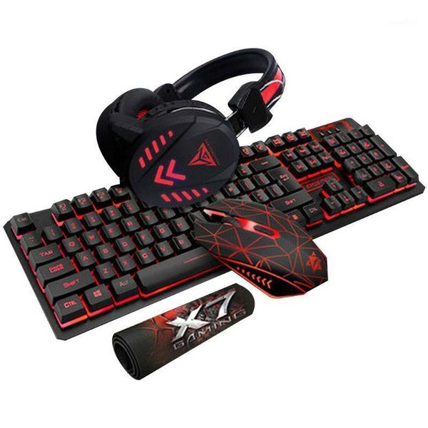 4pcs/set k59 wired usb keyboard illuminated gaming mouse pad backlight headset w8ec1
4pcs/set k59 wired usb keyboard illuminated gaming mouse pad backlight headset w8ec1