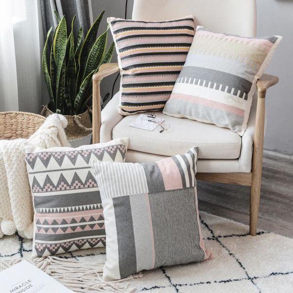 geometric embroidered cushion cover pink grey pillowcase canvas cotton square embroidery pillow cover 45x45cm home decor
geometric embroidered cushion cover pink grey pillowcase canvas cotton square embroidery pillow cover 45x45cm home decor