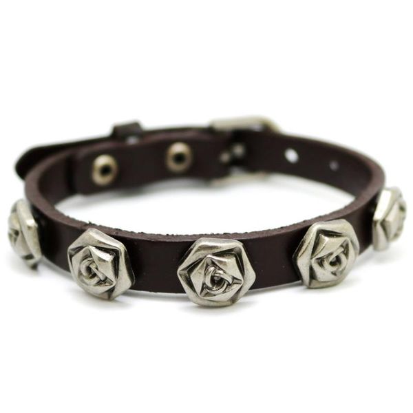 the new men's accessories buckle flowers bracelet 2020 men's casual bracelet flowers retro fashion charm pulseira, Black
the new men's accessories buckle flowers bracelet 2020 men's casual bracelet flowers retro fashion charm pulseira, Black