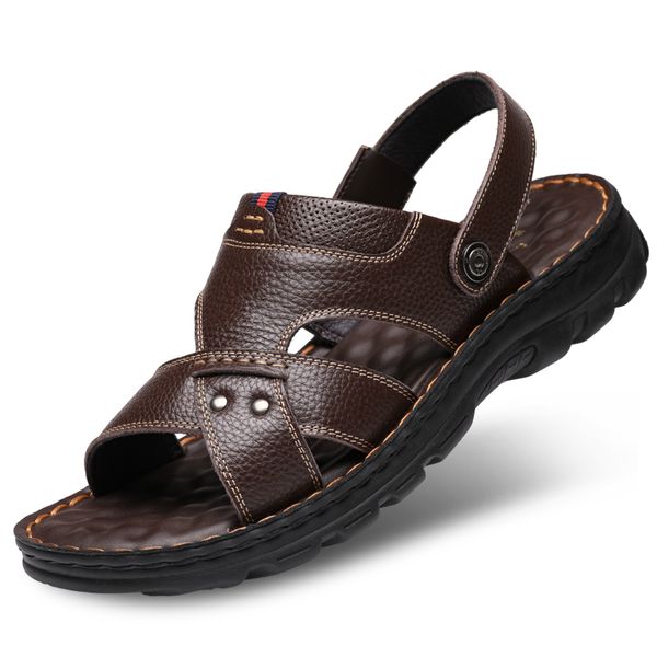 casual big size men with open-toed leather shoes will see cool beach alias outdoor zapatos flip flop sandals 56dl, Black
casual big size men with open-toed leather shoes will see cool beach alias outdoor zapatos flip flop sandals 56dl, Black