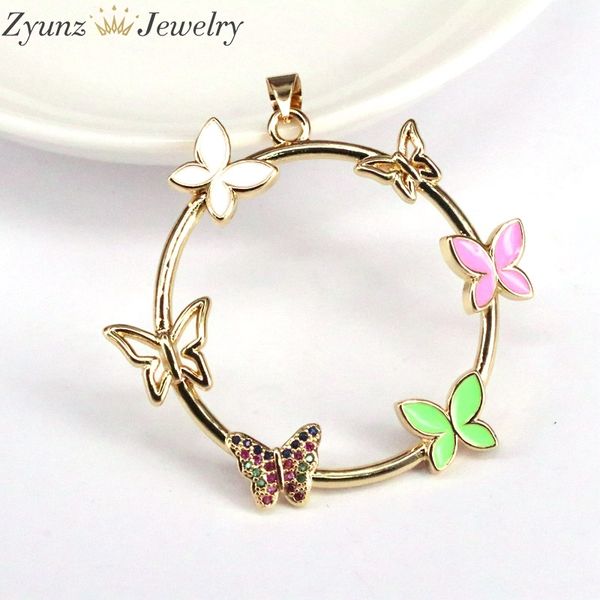 5pcs, enamel butterfly , micro pave cz pendant dainty butterflies necklace bracelet charm for jewelry making q1209, Bronze;silver
5pcs, enamel butterfly , micro pave cz pendant dainty butterflies necklace bracelet charm for jewelry making q1209, Bronze;silver