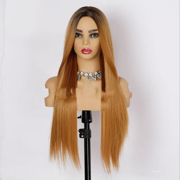 new fashion chemical fiber hair women's long straight hair headgear mechanism hair cover spot wholesale international commissi, Black
new fashion chemical fiber hair women's long straight hair headgear mechanism hair cover spot wholesale international commissi, Black