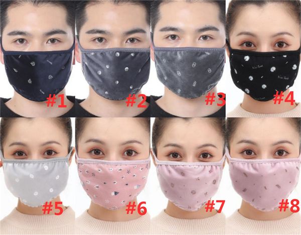 dhl anti-dust crystal velvet cotton cloth face masks fashion printed mask man woman cycling wearing mask, Black
dhl anti-dust crystal velvet cotton cloth face masks fashion printed mask man woman cycling wearing mask, Black