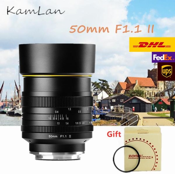 kamlan 50mm f1.1ii large aperture manual focus aps-c mirrorless lens for canonm sony e fuji x m43 mount camera
kamlan 50mm f1.1ii large aperture manual focus aps-c mirrorless lens for canonm sony e fuji x m43 mount camera