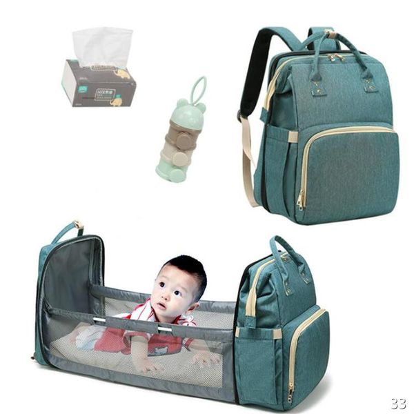 Mommy Bag Bassinet For Baby Bed Foldable Backpack Newborn Travel Indoor Backpack Breathable Infant Sleeping Basket 33
