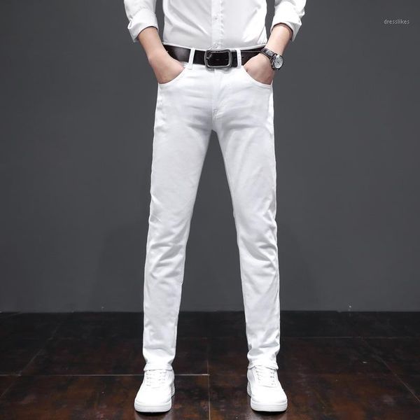 men's jeans fashion men skinny business white stretch men's trousers pencil pants teenagers pantalon hombre1, Blue
men's jeans fashion men skinny business white stretch men's trousers pencil pants teenagers pantalon hombre1, Blue