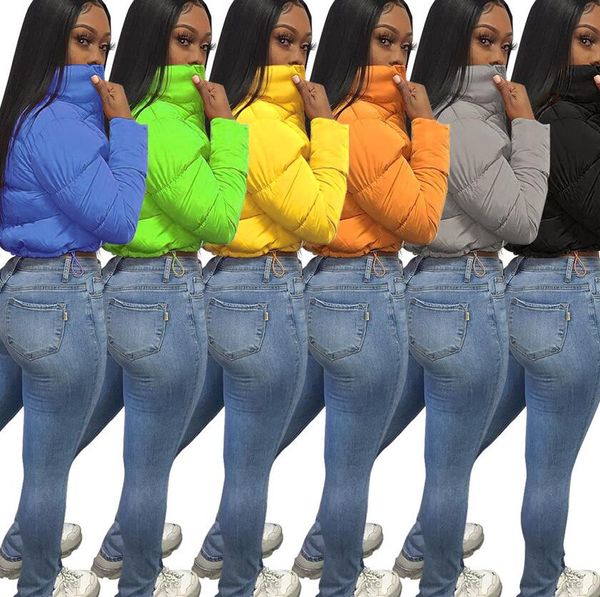 s-3xl womens winter puffer jacket solid color duvet padded jackets crop zipper coats quilted outerwear fashion casual sport f111802, White
s-3xl womens winter puffer jacket solid color duvet padded jackets crop zipper coats quilted outerwear fashion casual sport f111802, White
