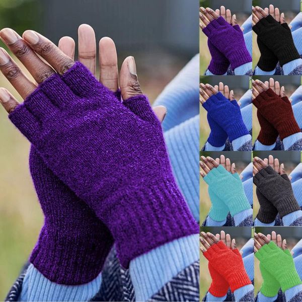 five fingers gloves winter fashion knitted arm fingerless vintage soft warm mitten casual women #t1p, Blue;gray
five fingers gloves winter fashion knitted arm fingerless vintage soft warm mitten casual women #t1p, Blue;gray