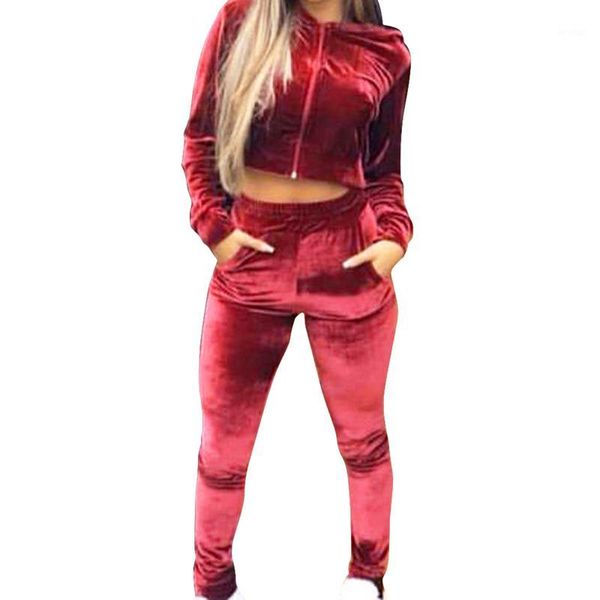 running sets women hoodies sweatshirt pants velvet tracksuit midriff zipper 2 pieces set smooth female cropped pullover trousers suits1, Black;blue
running sets women hoodies sweatshirt pants velvet tracksuit midriff zipper 2 pieces set smooth female cropped pullover trousers suits1, Black;blue
