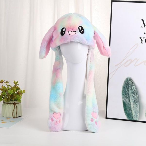 kids led glowing rainbow colorful plush animal hat lovely moving ears light up earflap cap christmas holiday, Blue;gray
kids led glowing rainbow colorful plush animal hat lovely moving ears light up earflap cap christmas holiday, Blue;gray