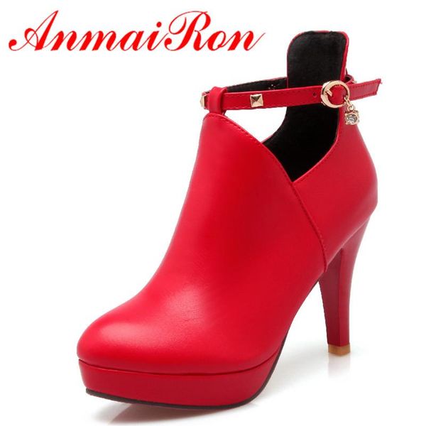 boots anmairon high heels round toe buckle strap rhainstone platform shoes woman large size 34-43 ankle for women winter, Black
boots anmairon high heels round toe buckle strap rhainstone platform shoes woman large size 34-43 ankle for women winter, Black