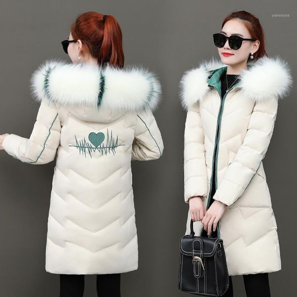 2019 new winter coat women cotton clothes long section thick large size female parka fashion slim outerwear women jacket parka1, Black
2019 new winter coat women cotton clothes long section thick large size female parka fashion slim outerwear women jacket parka1, Black