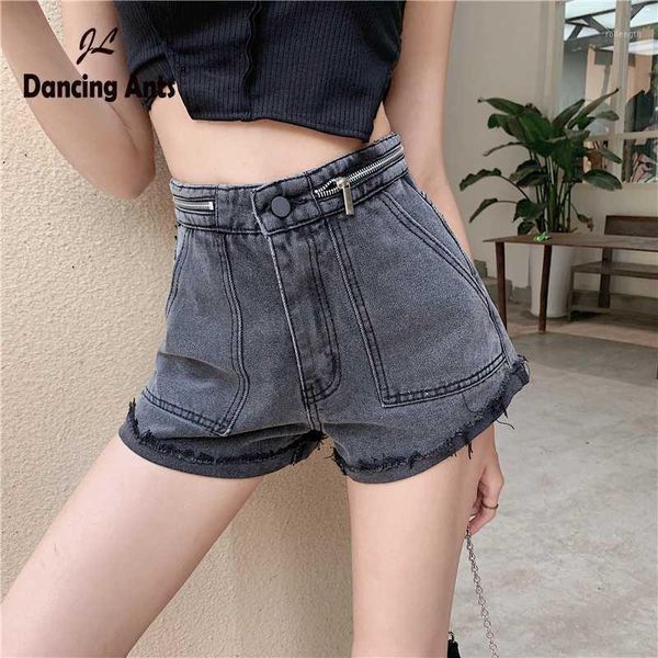 woman shorts high waist vintage slim jeans shorts korean ripped loose casual zippers female denim ants 2020 summer fashion1, White;black
woman shorts high waist vintage slim jeans shorts korean ripped loose casual zippers female denim ants 2020 summer fashion1, White;black