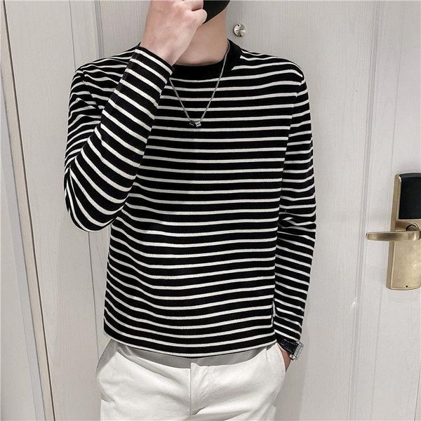 korean striped sweater men's slim warmth fashion casual knitted pullover men autumn winter sweaters mens clothes -3xl, White;black
korean striped sweater men's slim warmth fashion casual knitted pullover men autumn winter sweaters mens clothes -3xl, White;black