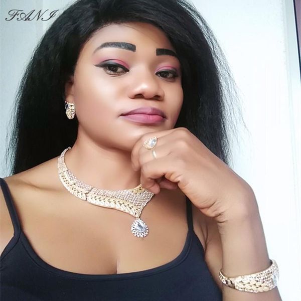 fani 2020 dubai gold bridal jewelry sets wholesale nigerian wedding women accessories jewelry set brand statement set, Silver
fani 2020 dubai gold bridal jewelry sets wholesale nigerian wedding women accessories jewelry set brand statement set, Silver