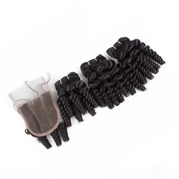 aunty funmi remy hair bundles with 4x4 swiss lace closure grade 9a unprocessed malaysian virgin human hair weaves funmi hair with closure, Black;brown
aunty funmi remy hair bundles with 4x4 swiss lace closure grade 9a unprocessed malaysian virgin human hair weaves funmi hair with closure, Black;brown