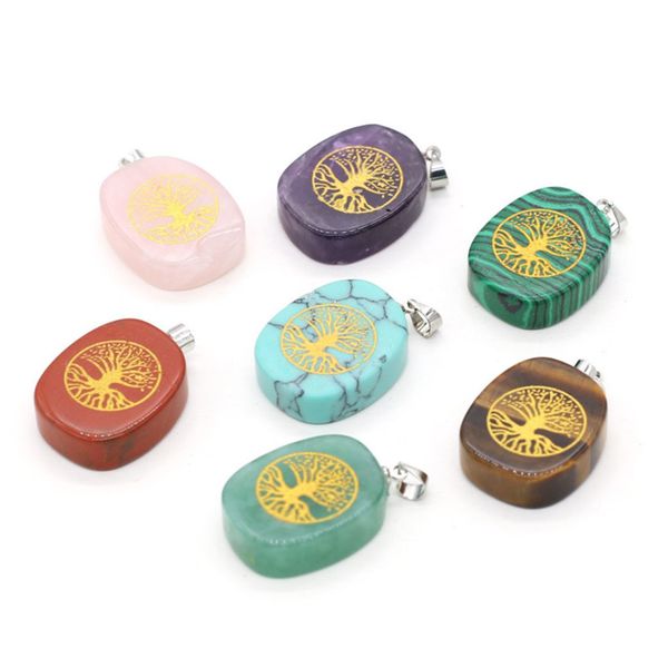 wholesale 10 pcs silver plated tree of life tiger eye stone pendant green aventurine ethnic style jewelry
wholesale 10 pcs silver plated tree of life tiger eye stone pendant green aventurine ethnic style jewelry