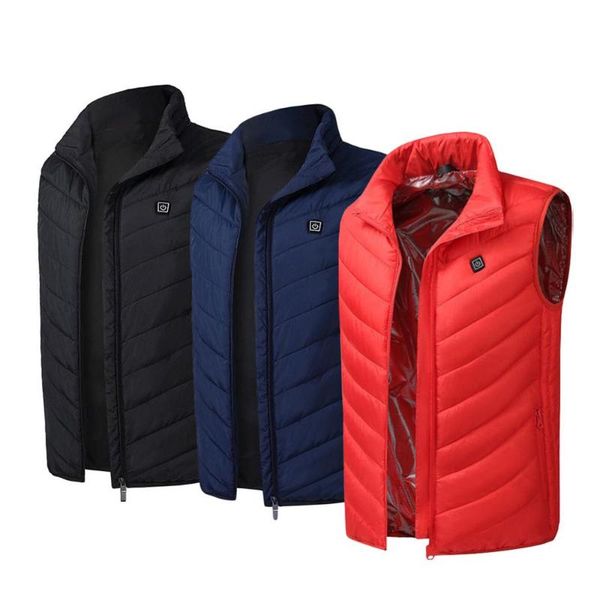 outdoor t-shirts 8 heated vest, Gray;blue