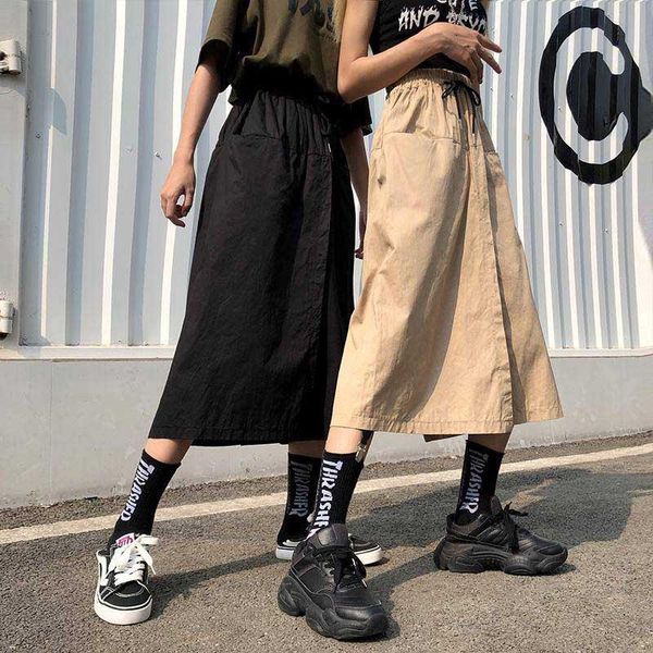 harajuku wide leg skirts capri pants women high waist trousers streetwear 2020 autumn korean cargo pants pantalones muje, Black;white
harajuku wide leg skirts capri pants women high waist trousers streetwear 2020 autumn korean cargo pants pantalones muje, Black;white