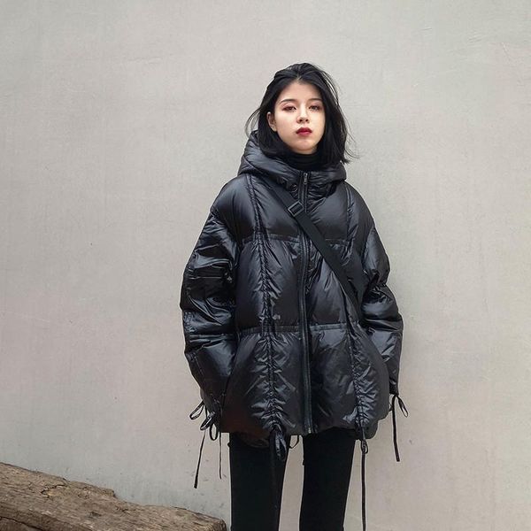 bottle hooded down cotton-padded jacket black female winter 2021 new bread served more easing students winter jacket coat
bottle hooded down cotton-padded jacket black female winter 2021 new bread served more easing students winter jacket coat