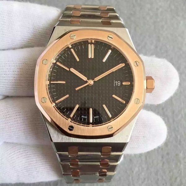 2020 u1 factory men 44mm automatic movement cal.2813 two tone rose gold back glass stainless steel sapphire men's watch ing, Slivery;brown
2020 u1 factory men 44mm automatic movement cal.2813 two tone rose gold back glass stainless steel sapphire men's watch ing, Slivery;brown