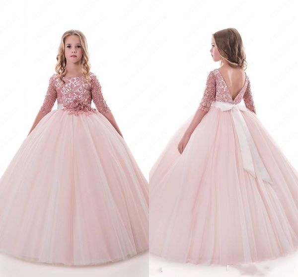 blush lace backless arabic flower girl dresses ball gown child wedding dresses vintage little girl pageant dresses, White;blue
blush lace backless arabic flower girl dresses ball gown child wedding dresses vintage little girl pageant dresses, White;blue