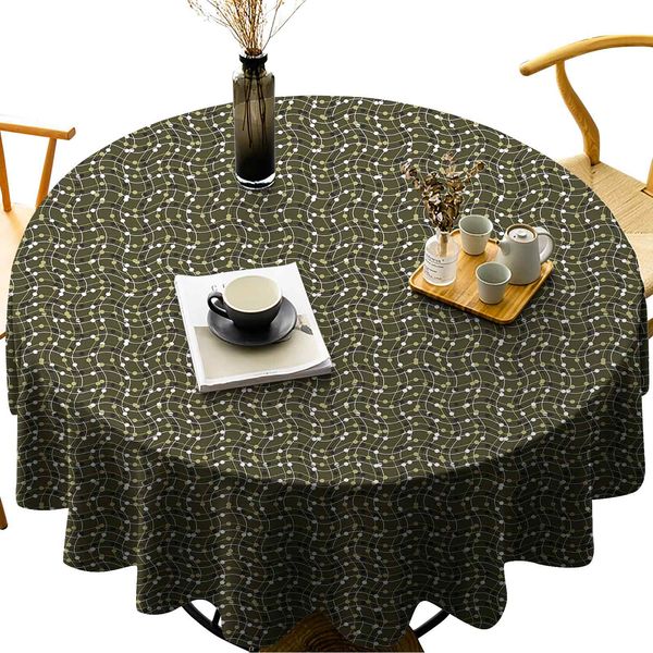 waterproof round tablecloths sea of geometrical patterns wave design dots and lines square motifs
waterproof round tablecloths sea of geometrical patterns wave design dots and lines square motifs
