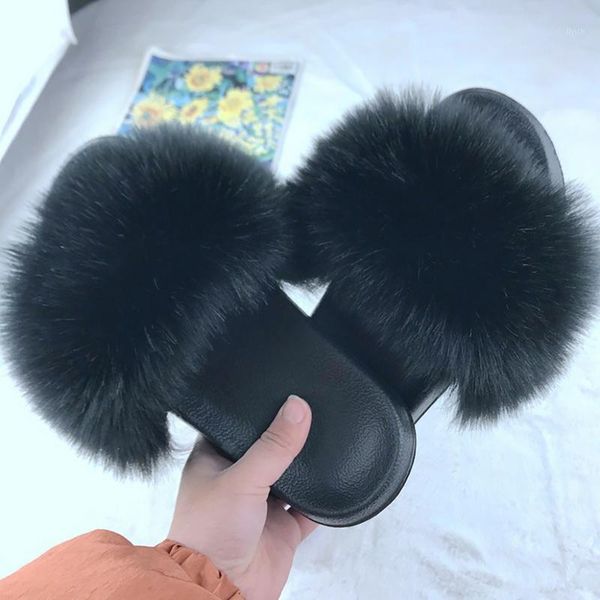 slippers 2021 women's real fur raccoon furry slipper slides cute ladies plush sandals flat fluffy shoes for women1, Black
slippers 2021 women's real fur raccoon furry slipper slides cute ladies plush sandals flat fluffy shoes for women1, Black