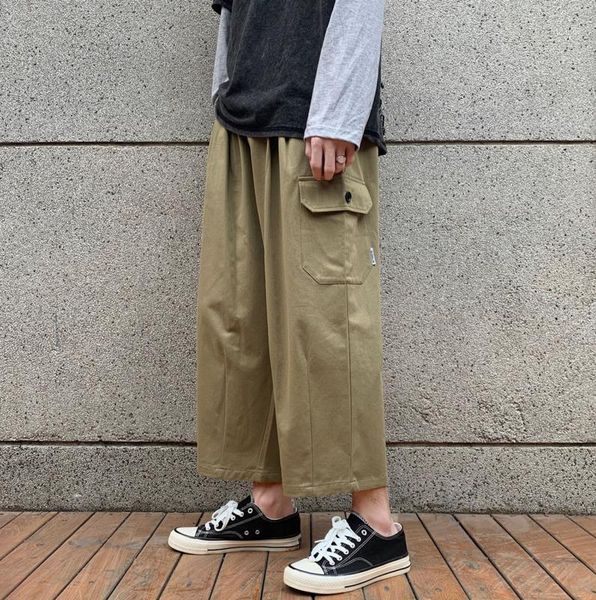 men's pants 2021 spring and autumn youth men's loose solid color simple overalls fashion casual lace-up straight-leg pants1, Black
men's pants 2021 spring and autumn youth men's loose solid color simple overalls fashion casual lace-up straight-leg pants1, Black