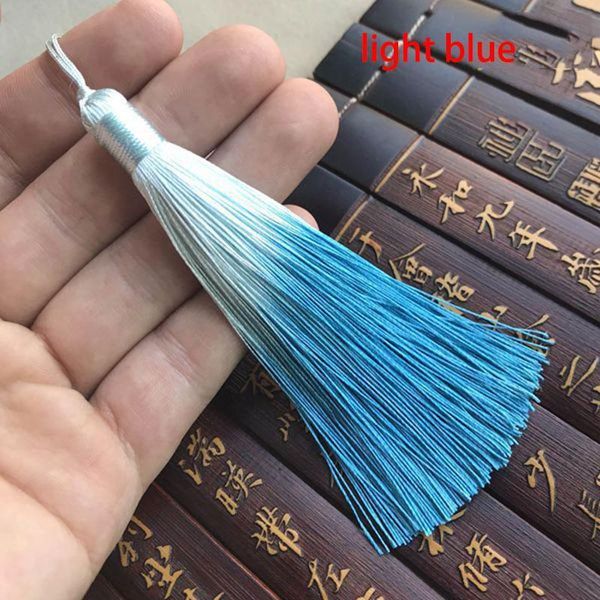 12pcs lot 10cm gradient color tassels silk fringe sewing bangs tassel trim decorative key tassels for curtains home decoration h qyllkz
12pcs lot 10cm gradient color tassels silk fringe sewing bangs tassel trim decorative key tassels for curtains home decoration h qyllkz