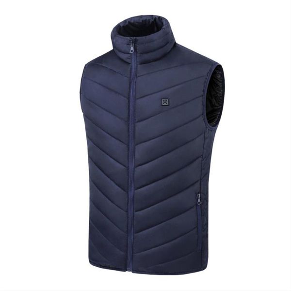 outdoor t-shirts 2021 9 areas heating vest men women usb infrared sleevless heated jacket winter riding huntingthermal clothing waistcoat, Gray;blue
outdoor t-shirts 2021 9 areas heating vest men women usb infrared sleevless heated jacket winter riding huntingthermal clothing waistcoat, Gray;blue
