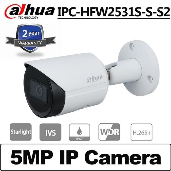 original dahua 5mp ip camera ipc-hfw2531s-s-s2 fixed-focal h.265 support sd card ir 30m network cctv camera1
original dahua 5mp ip camera ipc-hfw2531s-s-s2 fixed-focal h.265 support sd card ir 30m network cctv camera1
