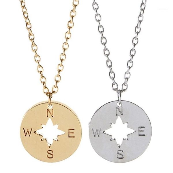 fashion explosions jewelry creative women compass letter compass necklace zinc alloy round pendant jewelry1, Silver
fashion explosions jewelry creative women compass letter compass necklace zinc alloy round pendant jewelry1, Silver