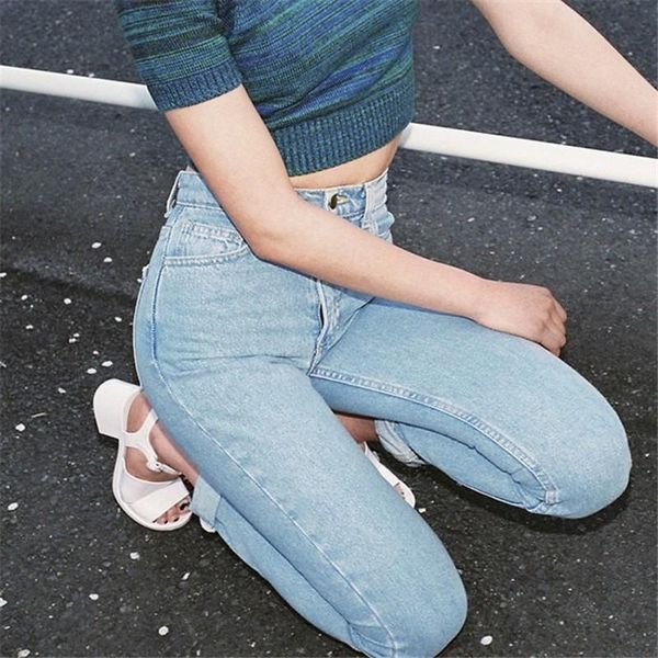 women's jeans retro high-waist washed harem pants leisurely and comfortable all-match to wear a perfect leg shape, Blue
women's jeans retro high-waist washed harem pants leisurely and comfortable all-match to wear a perfect leg shape, Blue