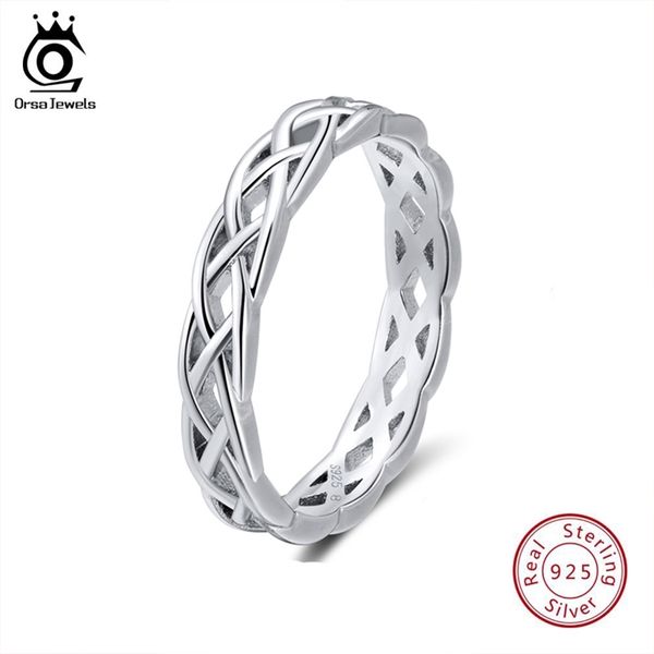 orsa jewels 925 sterling silver rings women unique twisted shape round ring wedding band fashion jewelry anniversary gift sr62 201218
orsa jewels 925 sterling silver rings women unique twisted shape round ring wedding band fashion jewelry anniversary gift sr62 201218