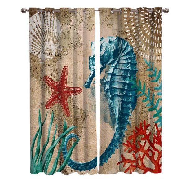 sea life series seahorses window curtains bathroom kitchen floral decor kids window treatment treatment
sea life series seahorses window curtains bathroom kitchen floral decor kids window treatment treatment