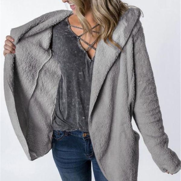 women autumn jackets coat female long sleeve fuzzy jacket fashion ladies open stitch outerwear1, Black;brown
women autumn jackets coat female long sleeve fuzzy jacket fashion ladies open stitch outerwear1, Black;brown