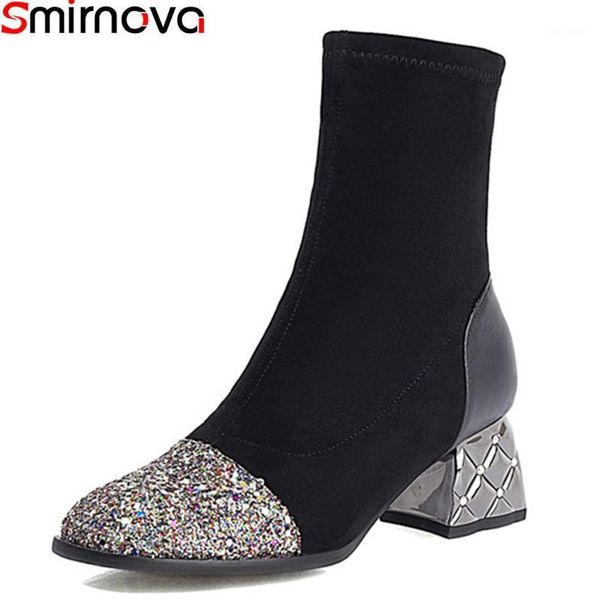 boots smirnova 2021 big size 33-43 women thick heels square toe mixed colors ankle autumn winter ladies shoes1, Black
boots smirnova 2021 big size 33-43 women thick heels square toe mixed colors ankle autumn winter ladies shoes1, Black