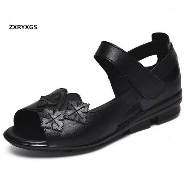 sandals cowhide mother light soft comfort leather woman shoes flat 2021 plus size summer fashion1, Black
sandals cowhide mother light soft comfort leather woman shoes flat 2021 plus size summer fashion1, Black