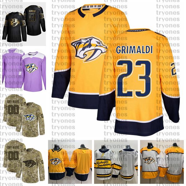 2021 customize #23 rocco grimaldi nashville predators jerseys golden edition camo veterans day fights cancer custom stitched hockey jerseys, Black;red
2021 customize #23 rocco grimaldi nashville predators jerseys golden edition camo veterans day fights cancer custom stitched hockey jerseys, Black;red