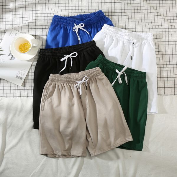summer fashion brand solid color shorts men's sports 3-pants beach pants trend casual 5-pants, White;black
summer fashion brand solid color shorts men's sports 3-pants beach pants trend casual 5-pants, White;black