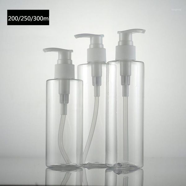 200ml 250ml 300ml 24pcs/lot empty transparent refillable pet bottle plastic shampoo lotion white pump bottles clear containers1
200ml 250ml 300ml 24pcs/lot empty transparent refillable pet bottle plastic shampoo lotion white pump bottles clear containers1