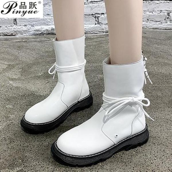 boots white women platform gothic shoes autumn fashion female zipper ankle black leather combat for
boots white women platform gothic shoes autumn fashion female zipper ankle black leather combat for