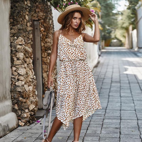 new vacation style spaghetti strap dress women medium long v neck print dress ladies casual summer sleeveless1, Black;gray
new vacation style spaghetti strap dress women medium long v neck print dress ladies casual summer sleeveless1, Black;gray