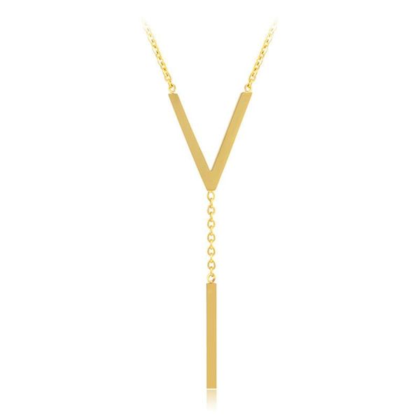 pendant necklaces modern y shape necklace triangle tassel stainless steel chain for women girls jewelry, Silver
pendant necklaces modern y shape necklace triangle tassel stainless steel chain for women girls jewelry, Silver