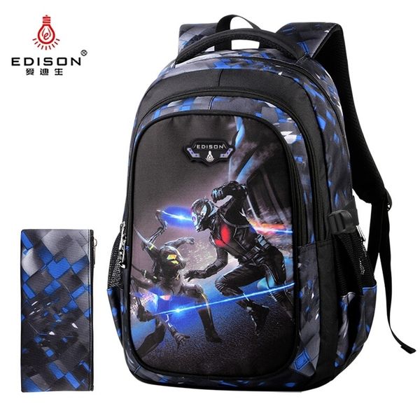 edison school bag fashion ultra light weight loss children cartoon backpack 6-12 years old ant people large school backpack 201204
edison school bag fashion ultra light weight loss children cartoon backpack 6-12 years old ant people large school backpack 201204