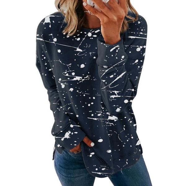 2020 autumn women dot print all size tshirt chic fashion full sleeve loose t-shirts female casual clothes streetwear t shirt, White
2020 autumn women dot print all size tshirt chic fashion full sleeve loose t-shirts female casual clothes streetwear t shirt, White